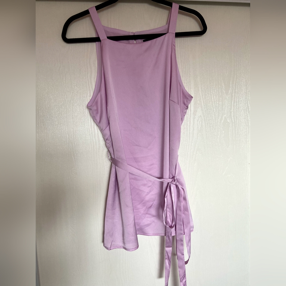 Pink Apron Top- Banana Republic